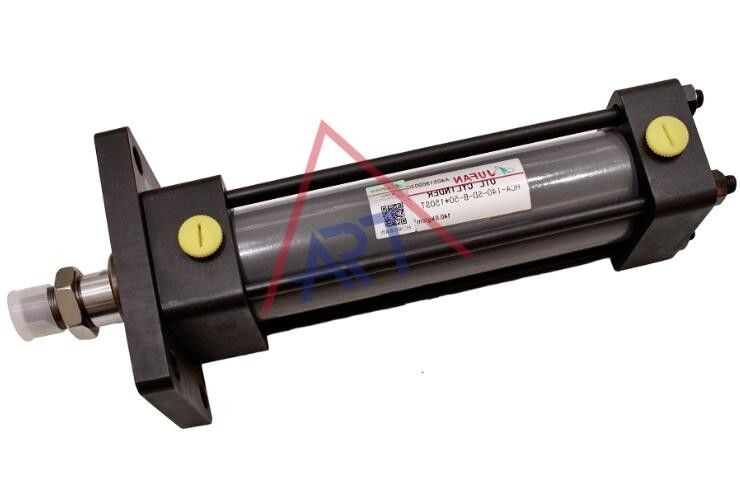 Cylindre 10mm-20mm d'huile hydraulique de tirants de joint de Coushion de course d'alignement le double doublent temporaire